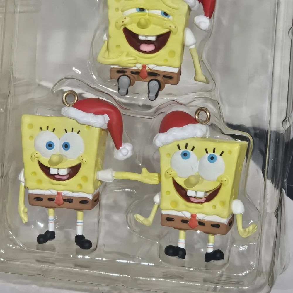 SpongeBob SquarePants Holiday Ornaments Nickelodeon L👀K Christmas in July
